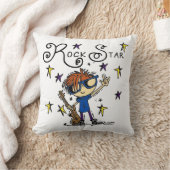Redhead Boy Rock Star Pillow Kussen (Deken)
