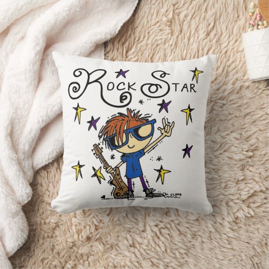 Redhead Boy Rock Star Pillow Kussen (Deken)