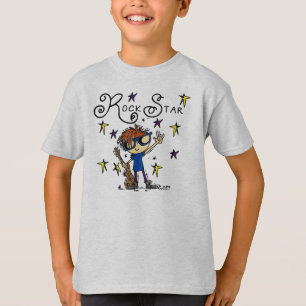 Redhead Boy Rock Star T-shirt