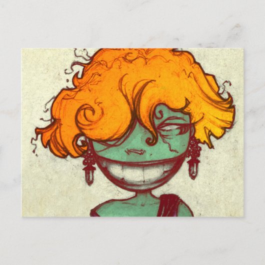 Redhead Briefkaart (Voorkant)