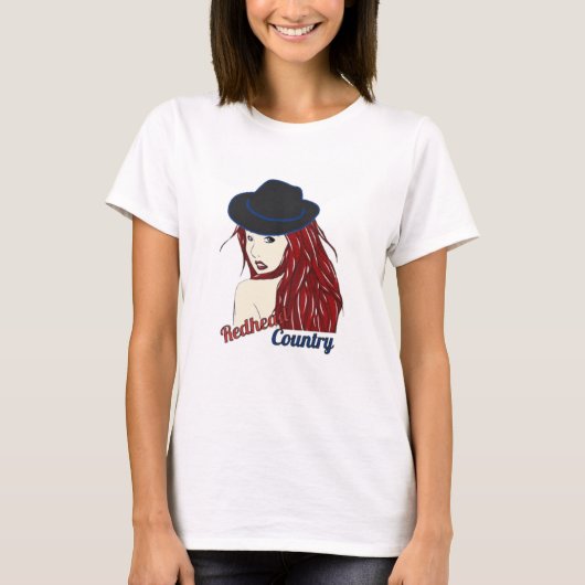 Redhead Country T-Shirt (Voorkant)