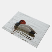 Redhead Duck Drake Deurmat (Schuin)