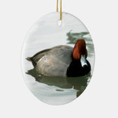 Redhead Duck Keramisch Ornament (Rechts)