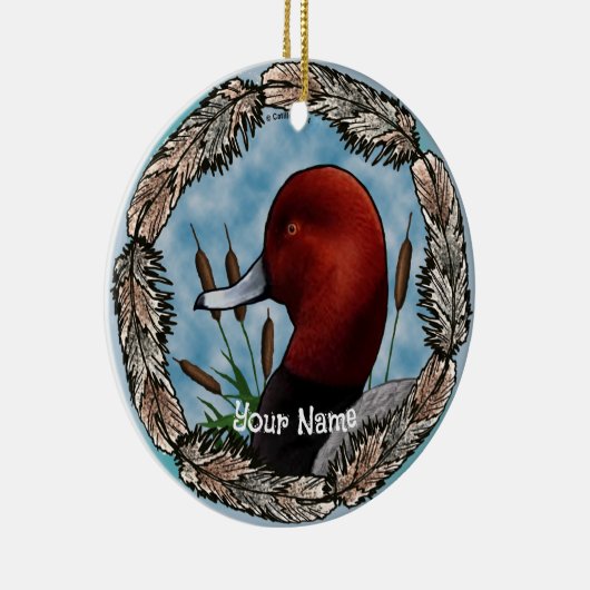 RedHead Duck ornament (Rechts)