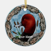 RedHead Duck ornament (Voorkant)