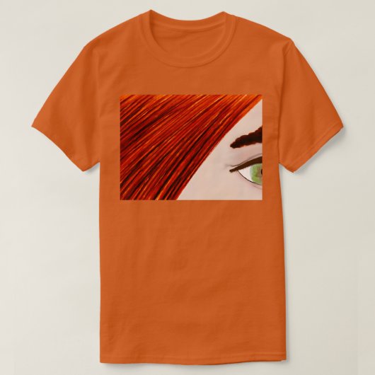 Redhead Eye T-shirt (Design voorkant)