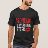 Redhead - Ginger Pride Red Hair Readhead T-shirt (Voorkant)