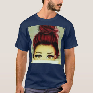 Redhead Girl 16 T-shirt