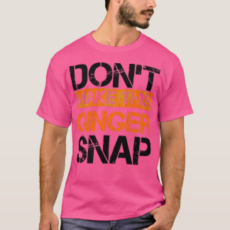 Redhead grappig gezegde cadeau t-shirt