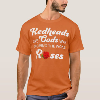 Redhead Hair Quote Funny Humor Gezegde 5 T-shirt