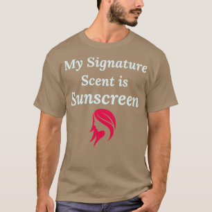 Redhead Hair Sunscreen Quote Funny Humor Gezegde T-shirt
