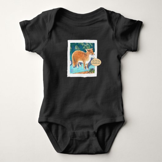 Redhead ja: Mijn natuurlijke kleuren-Baby-badpak Romper (Voorkant)