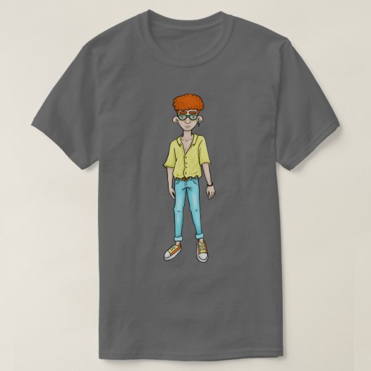 Redhead M T-shirt (Design voorkant)