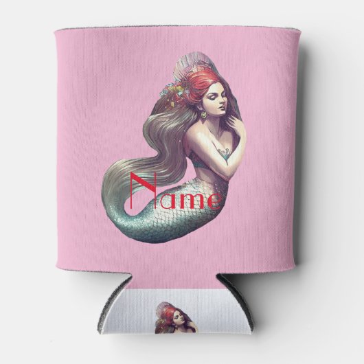 Redhead Mermaid Beauty Thunder_Cove Blikjeskoeler (Voorkant)