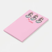 Redhead Mermaid Beauty Thunder_Cove Post-it® Notes (Schuin)