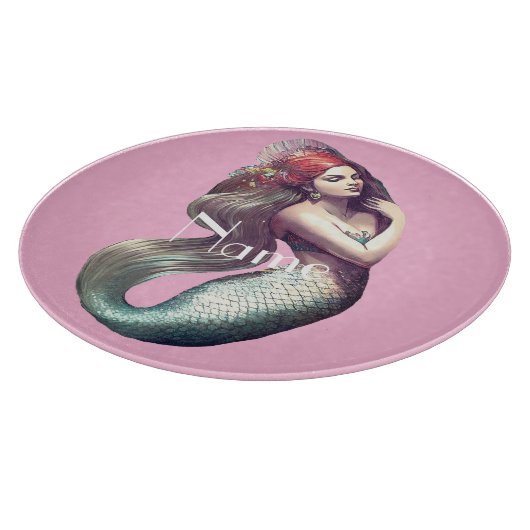 Redhead Mermaid Beauty Thunder_Cove Snijplank (Hoek)