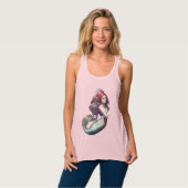 Redhead Mermaid Beauty Thunder_Cove Tanktop (Volledige Voorkant)