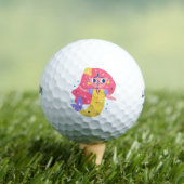 Redhead Mermaid Golfballen (Insitu Shirt)