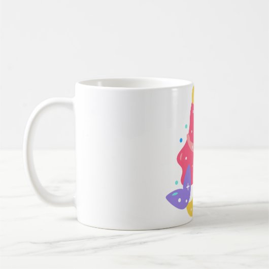 Redhead Mermaid Koffiemok (Links)