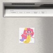 Redhead Mermaid Magneet (Insitu (Vaatwasser))