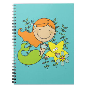 Redhead Mermaid Notitieboek