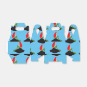 Redhead Mermaid Sitting Thunder_Cove Bedankdoosjes (Uitgevouwen)