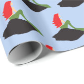 Redhead Mermaid Sitting Thunder_Cove Cadeaupapier (Rol Hoek)