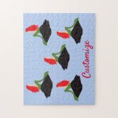 Redhead Mermaid Sitting Thunder_Cove Legpuzzel (Verticaal)