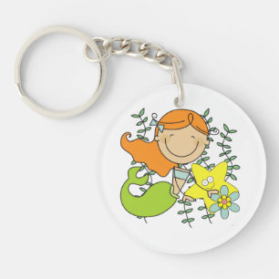 Redhead Mermaid Sleutelhanger
