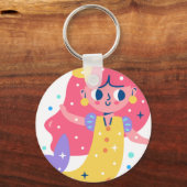 Redhead Mermaid Sleutelhanger (Voorkant)