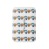 Redhead Mermaid Thunder_Cove Badmat (Voorkant Verticaal)