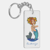 Redhead Mermaid Thunder_Cove Sleutelhanger (Voorkant Links)