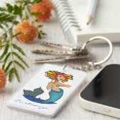 Redhead Mermaid Thunder_Cove Sleutelhanger (Voorkant Rechts)
