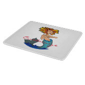 Redhead Mermaid Thunder_Cove Snijplank (Hoek)