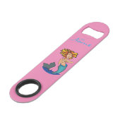 Redhead Mermaid Thunder_Cove Speed Flessenopener (Voorkant Gekanteld)