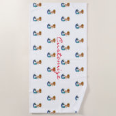 Redhead Mermaid Thunder_Cove Strandlaken (Voorkant)