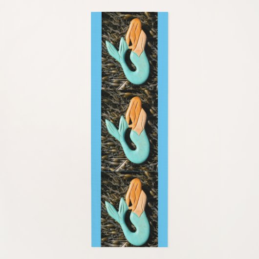 Redhead Mermaid Thunder_Cove Yogamat (Voorkant)