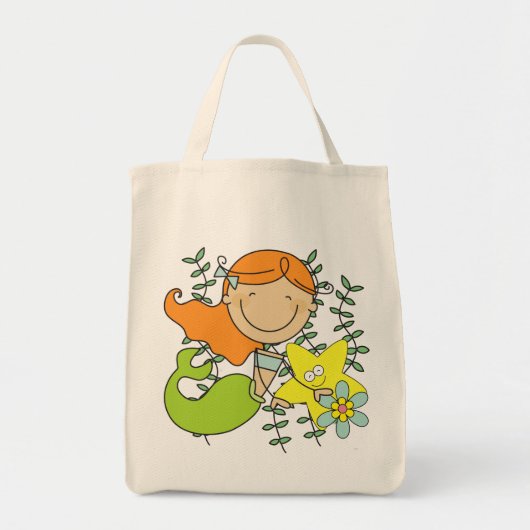 Redhead Mermaid Tote Bag (Voorkant)