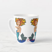 Redhead Mermaids Thunder_Cove Latte Mok (Linkerhoek)