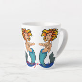 Redhead Mermaids Thunder_Cove Latte Mok (Rechterhoek)