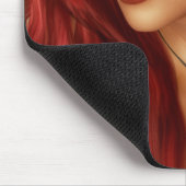 Redhead on Mousepad Muismat (Hoek)