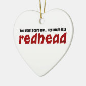 Redhead oom keramisch ornament (Links)