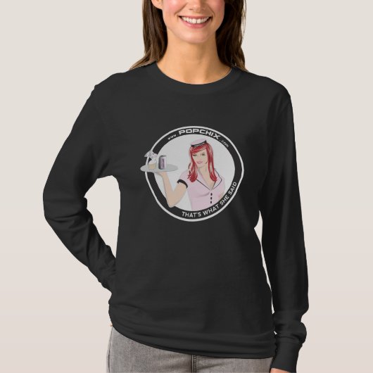 Redhead PopChiX Girl T-shirt (Voorkant)