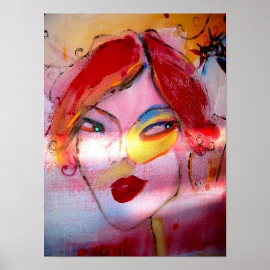 "Redhead" Poster (Voorkant)