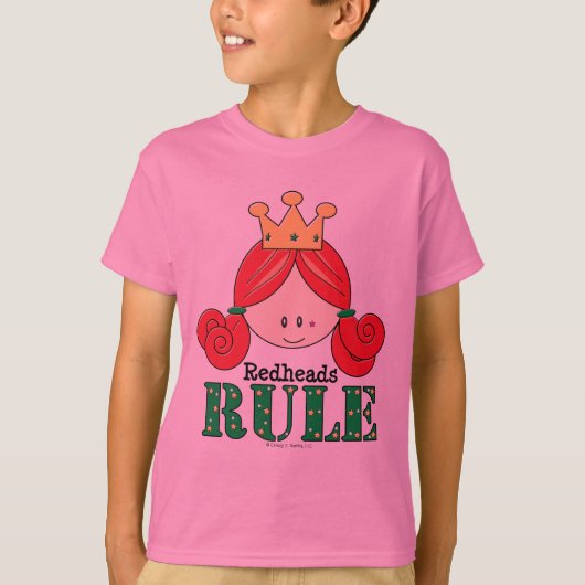 Redhead Rule Redhead T shirt (Voorkant)