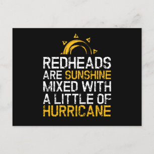 Redhead Sunshine Mc1r Red Hair Briefkaart