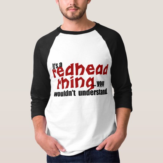 Redhead Thding T-shirt (Voorkant)