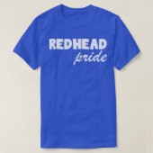 Redhead trots t-shirt (Design voorkant)
