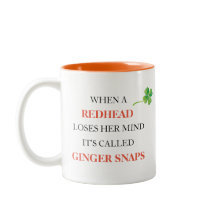 Redhead verliest geest Ginger Snaps Shamrock Grapp