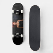 Redhead Woman Enjoying a Dark Place skateboard (Voorkant)